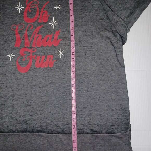 LANE BRYANT " OH WHAT FUN " GRAPHIC HOODIE - Picture 5 of 9